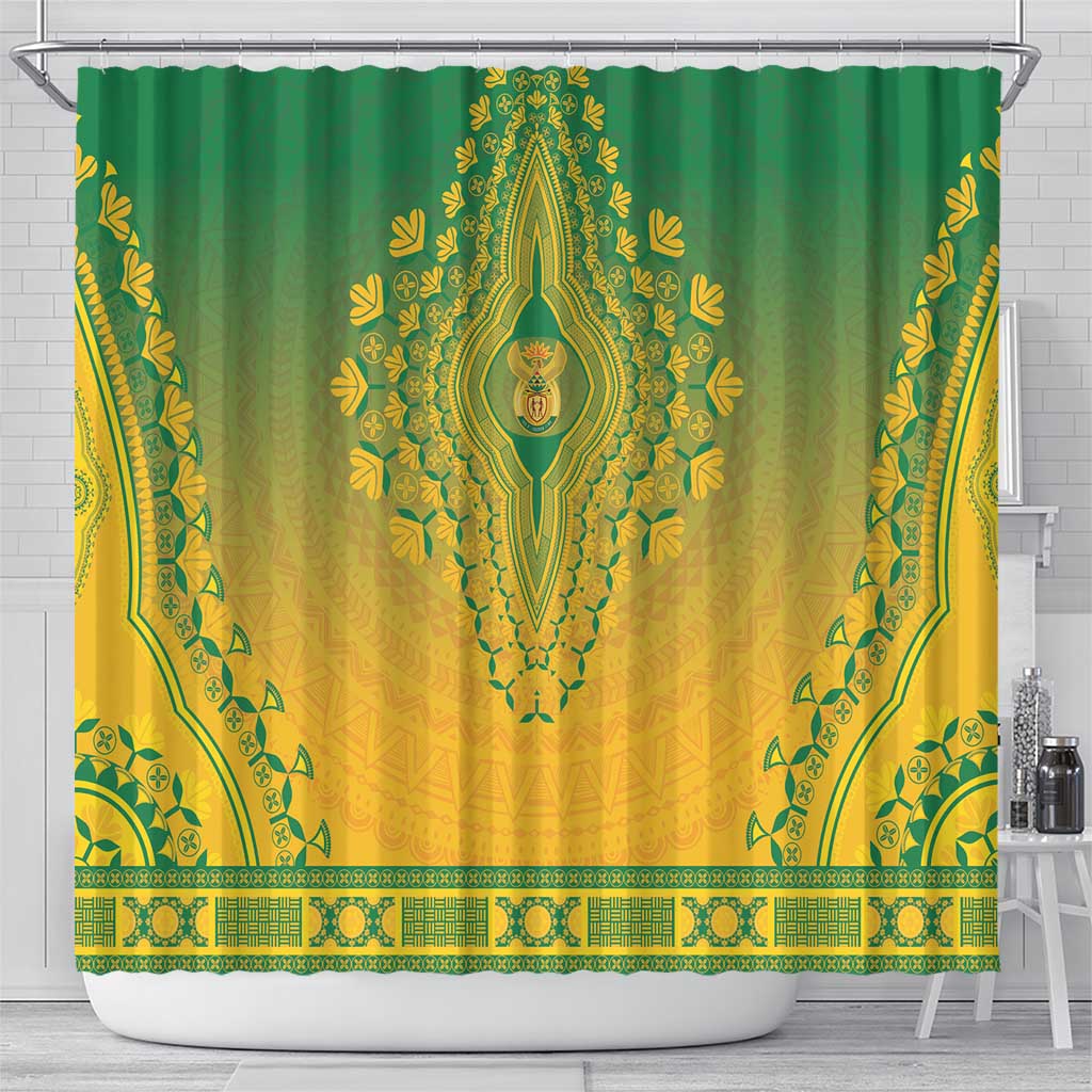 South Africa African Dashiki Shower Curtain - Wonder Print Shop