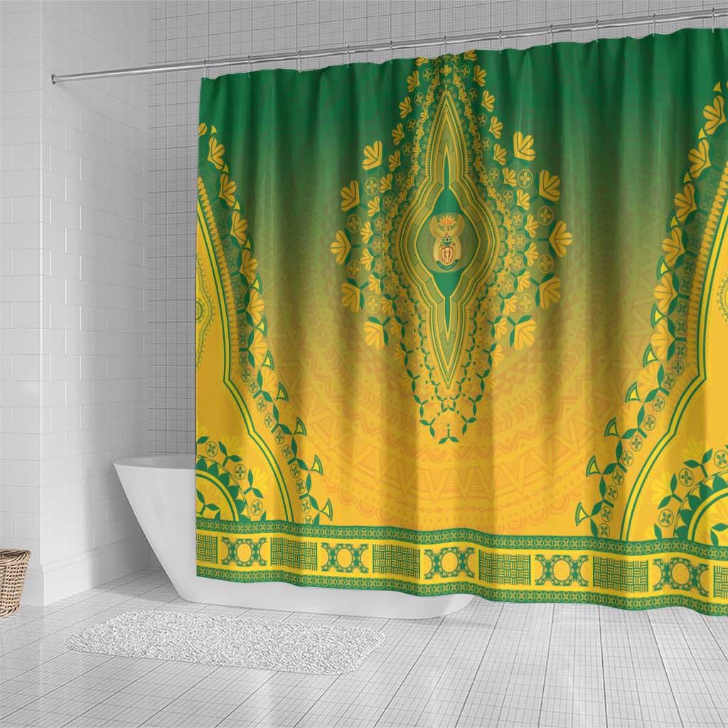 South Africa African Dashiki Shower Curtain - Wonder Print Shop