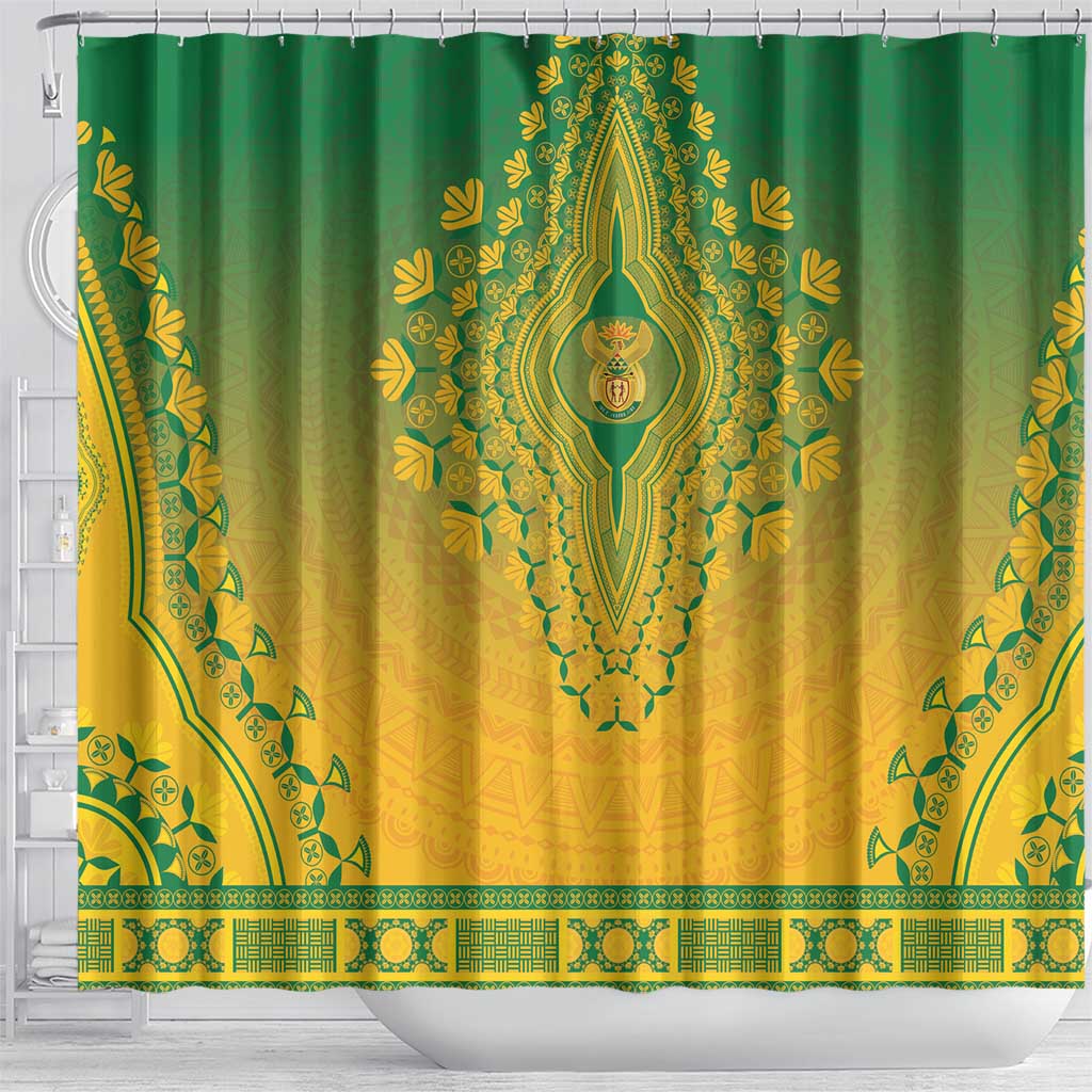 South Africa African Dashiki Shower Curtain - Wonder Print Shop