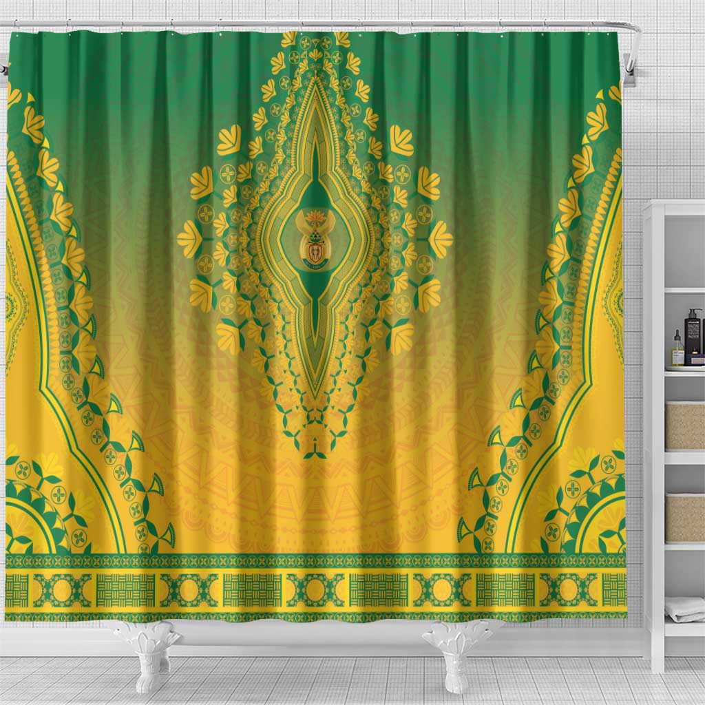 South Africa African Dashiki Shower Curtain - Wonder Print Shop