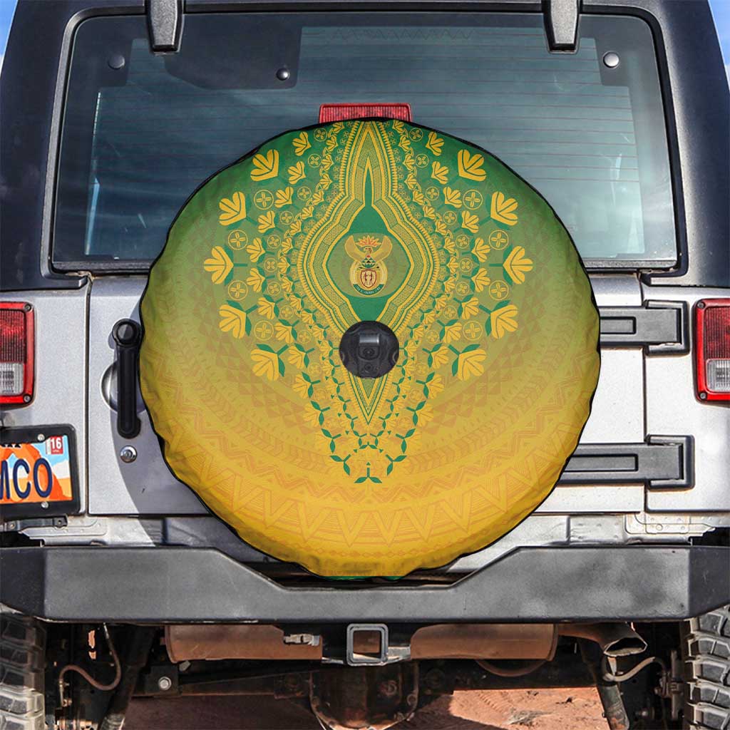 South Africa African Dashiki Spare Tire Cover - Wonder Print Shop