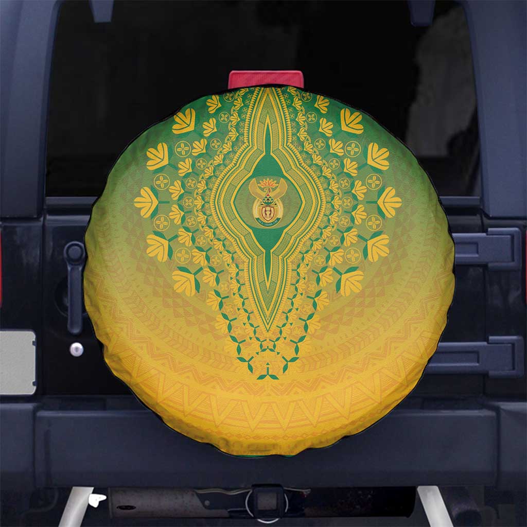 South Africa African Dashiki Spare Tire Cover - Wonder Print Shop