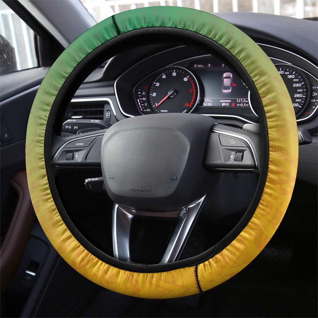 South Africa African Dashiki Steering Wheel Cover - Wonder Print Shop