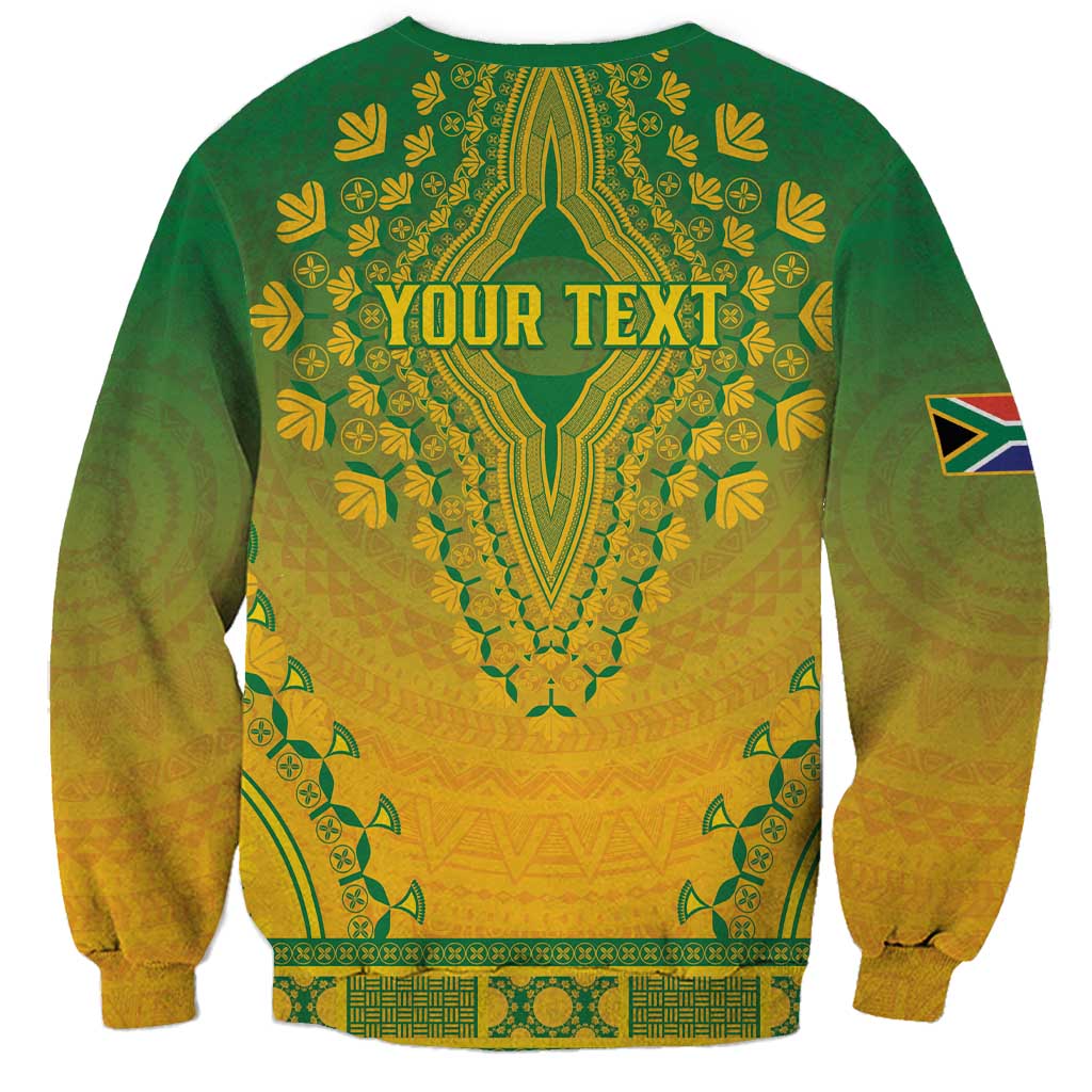 Personalized South Africa African Dashiki Sweatshirt - Wonder Print Shop