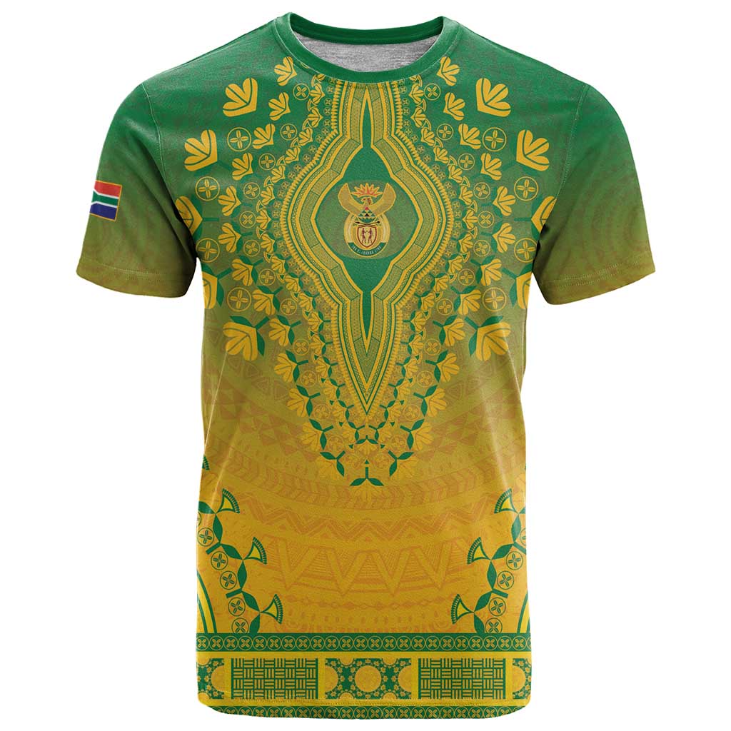 Personalized South Africa African Dashiki T Shirt - Wonder Print Shop