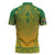 Personalized South Africa African Dashiki Zipper Polo Shirt - Wonder Print Shop