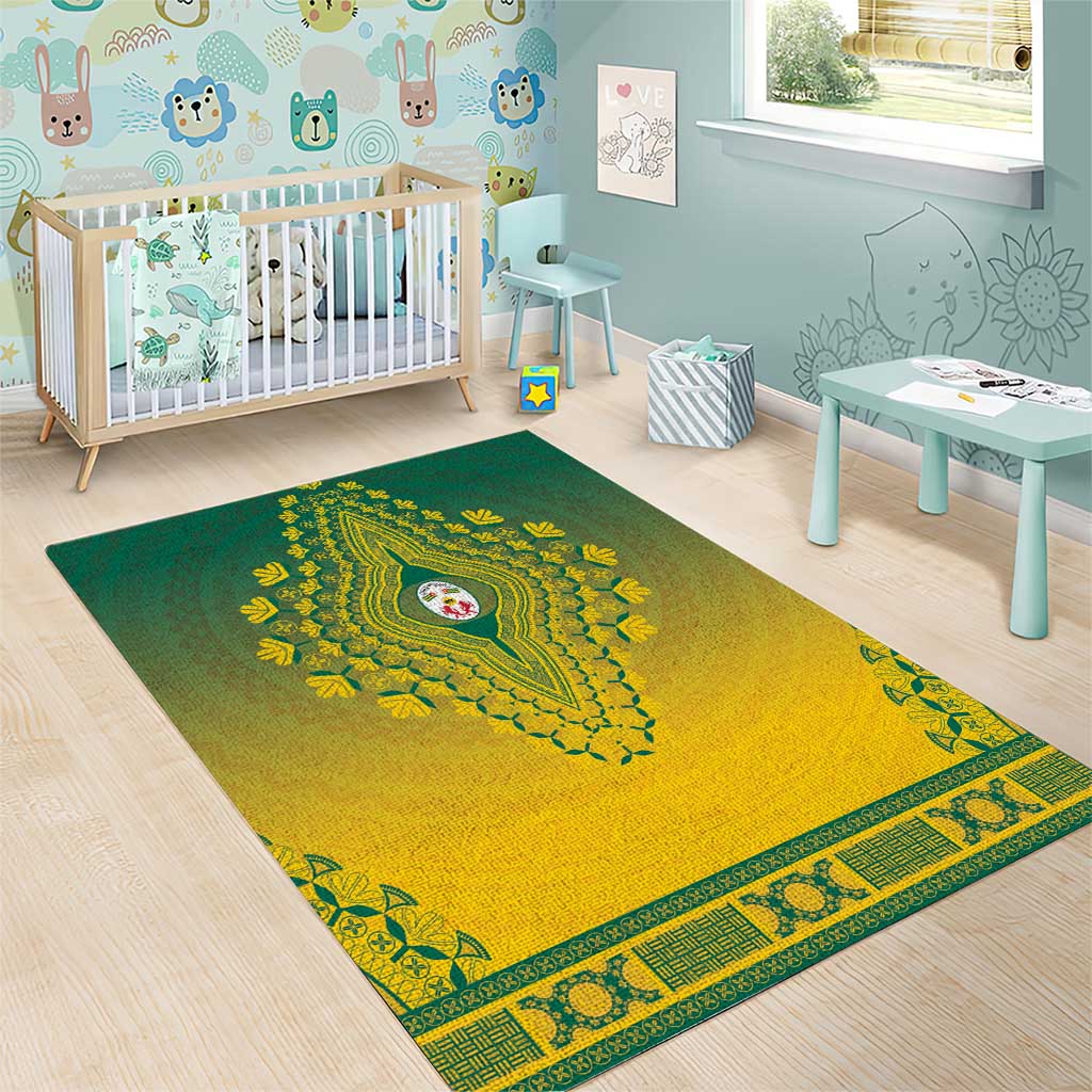 Togo African Dashiki Area Rug - Wonder Print Shop