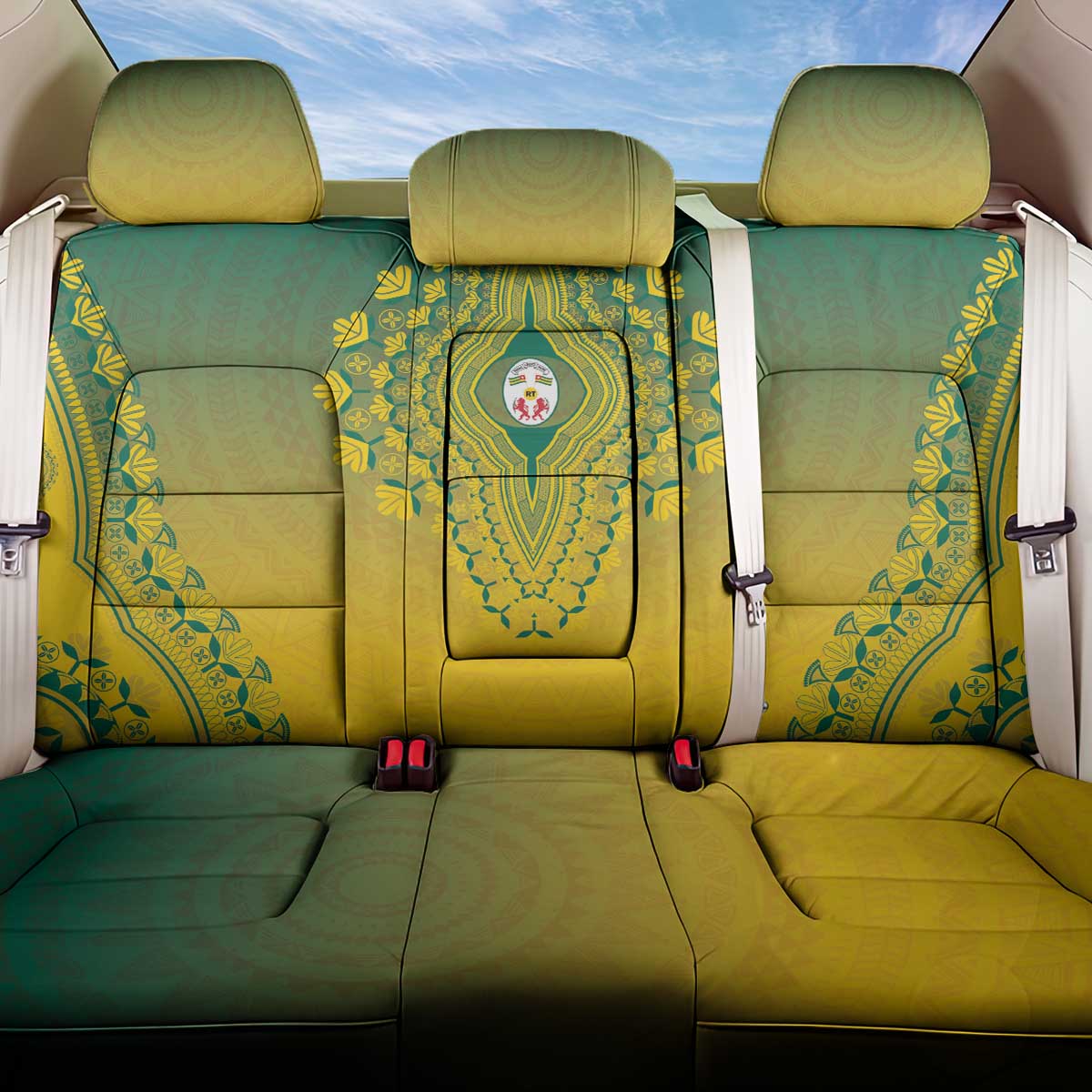 Togo African Dashiki Back Car Seat Cover - Wonder Print Shop