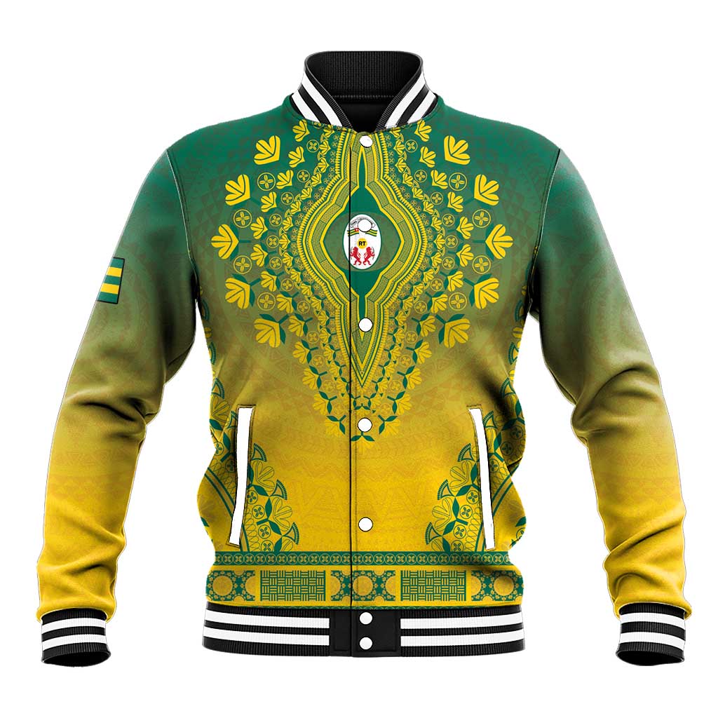 Personalized Togo African Dashiki Baseball Jacket - Wonder Print Shop