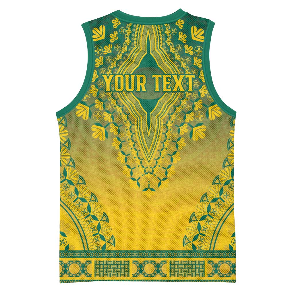 Personalized Togo African Dashiki Basketball Jersey - Wonder Print Shop