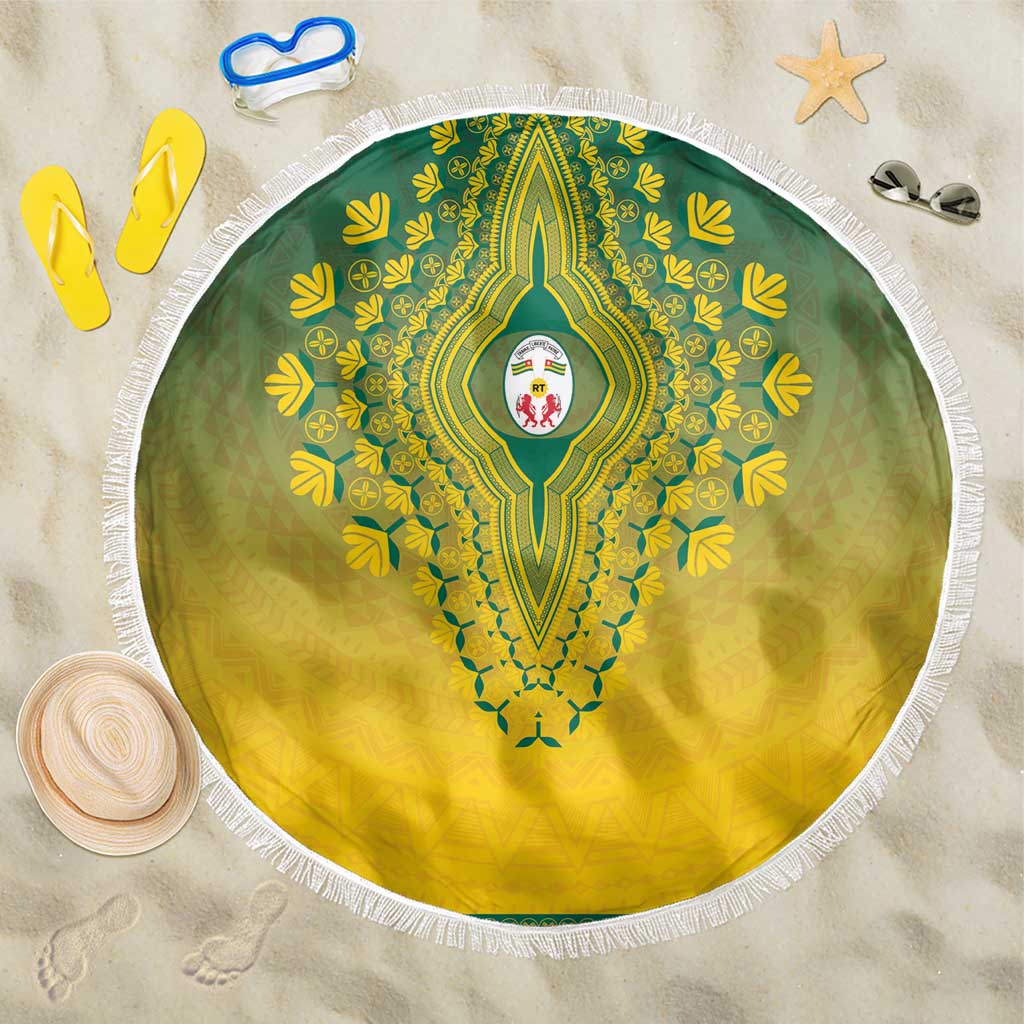 Togo African Dashiki Beach Blanket - Wonder Print Shop