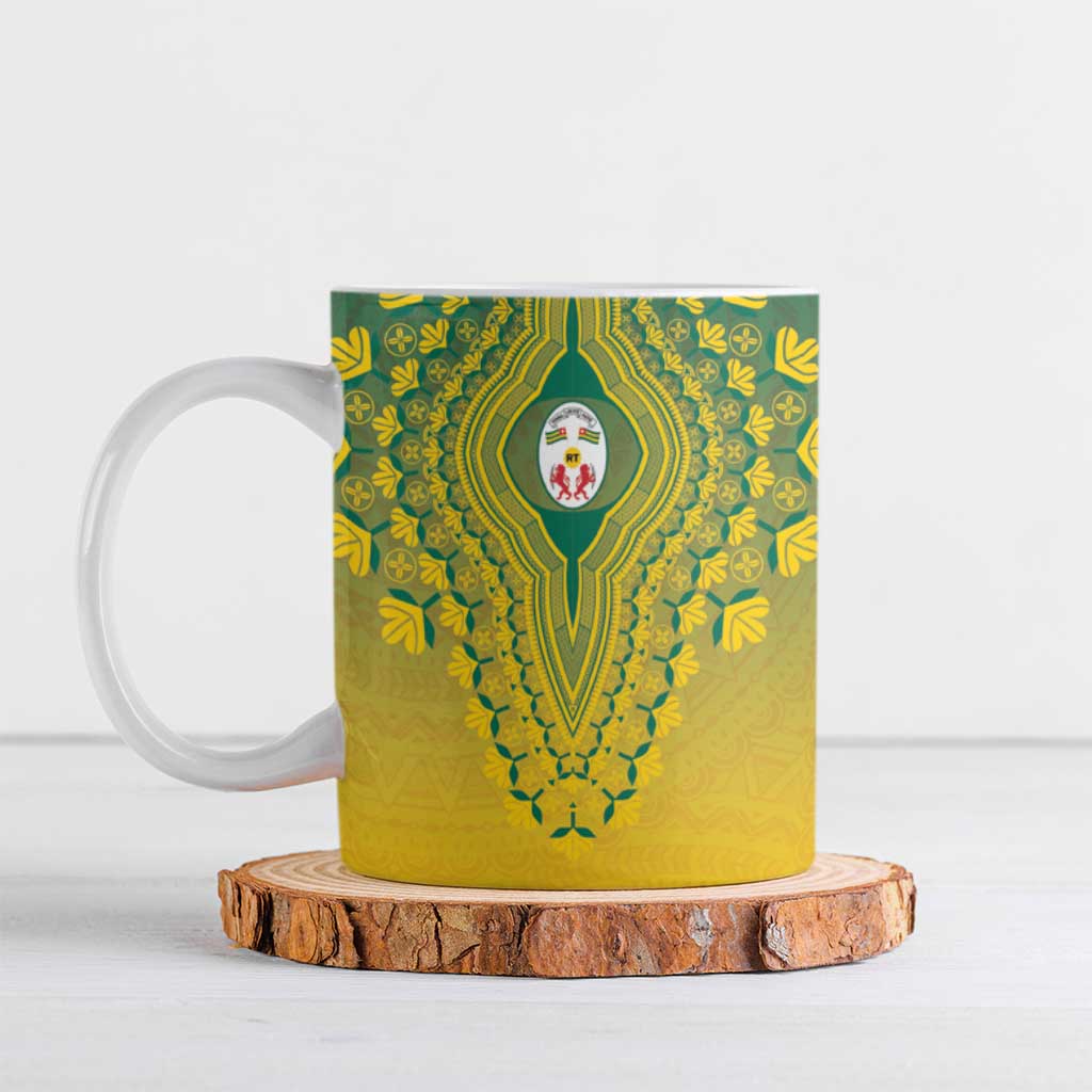 Personalized Togo African Dashiki Ceramic Mug - Wonder Print Shop