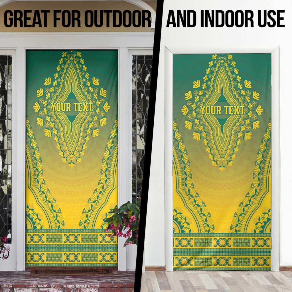 Personalized Togo African Dashiki Door Cover - Wonder Print Shop