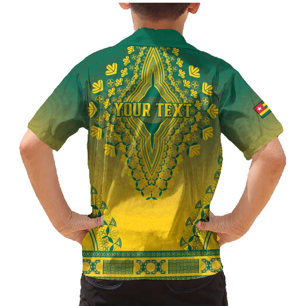 Personalized Togo African Dashiki Family Matching Mermaid Dress and Hawaiian Shirt - Wonder Print Shop