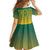 Personalized Togo African Dashiki Family Matching Off The Shoulder Long Sleeve Dress and Hawaiian Shirt - Wonder Print Shop