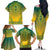 Personalized Togo African Dashiki Family Matching Off The Shoulder Long Sleeve Dress and Hawaiian Shirt - Wonder Print Shop
