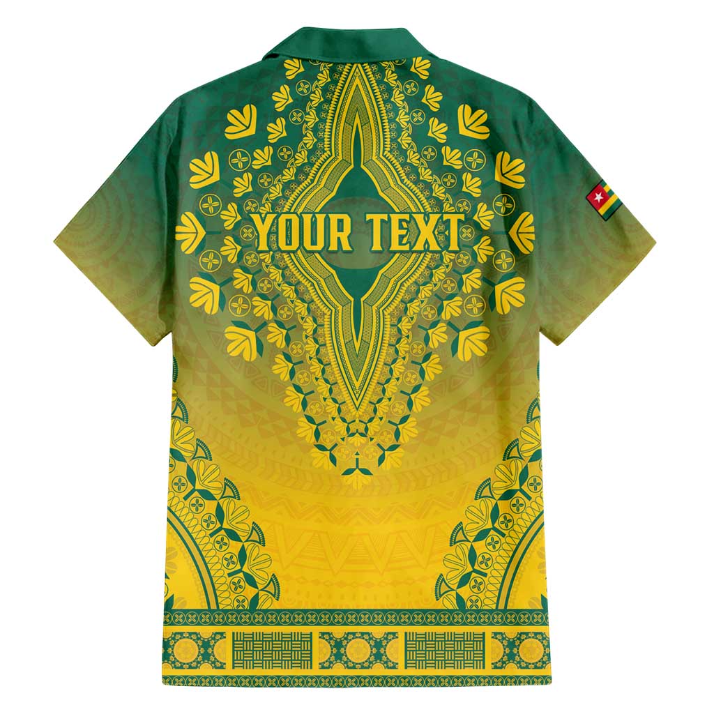 Personalized Togo African Dashiki Family Matching Short Sleeve Bodycon Dress and Hawaiian Shirt - Wonder Print Shop