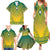 Personalized Togo African Dashiki Family Matching Summer Maxi Dress and Hawaiian Shirt - Wonder Print Shop