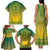 Personalized Togo African Dashiki Family Matching Tank Maxi Dress and Hawaiian Shirt - Wonder Print Shop