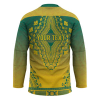 Personalized Togo African Dashiki Hockey Jersey - Wonder Print Shop