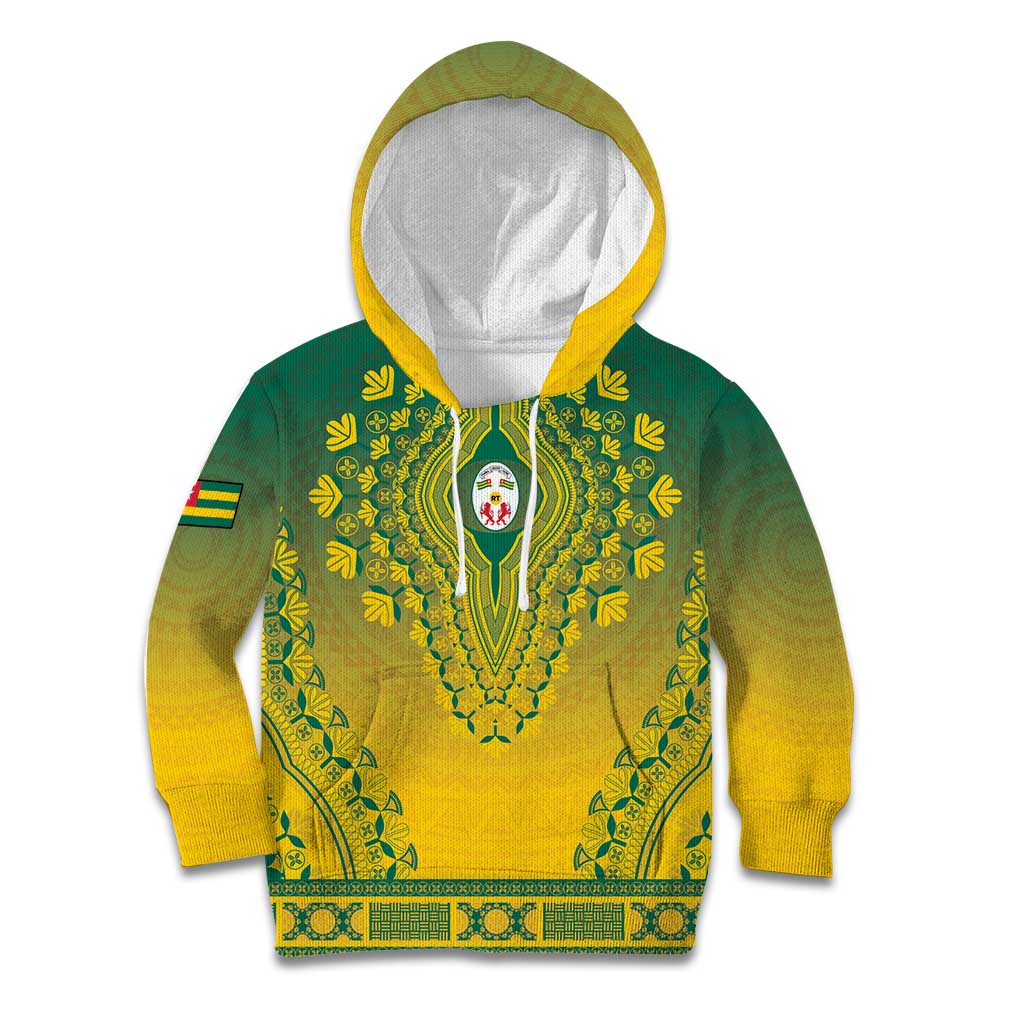 Personalized Togo African Dashiki Kid Hoodie - Wonder Print Shop