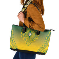 Togo African Dashiki Leather Tote Bag - Wonder Print Shop