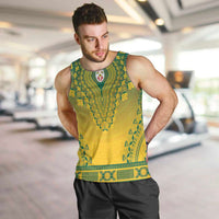 Personalized Togo African Dashiki Men Tank Top - Wonder Print Shop