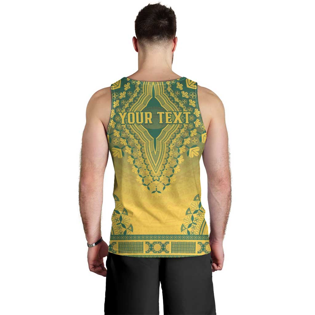 Personalized Togo African Dashiki Men Tank Top - Wonder Print Shop