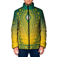 Personalized Togo African Dashiki Padded Jacket - Wonder Print Shop