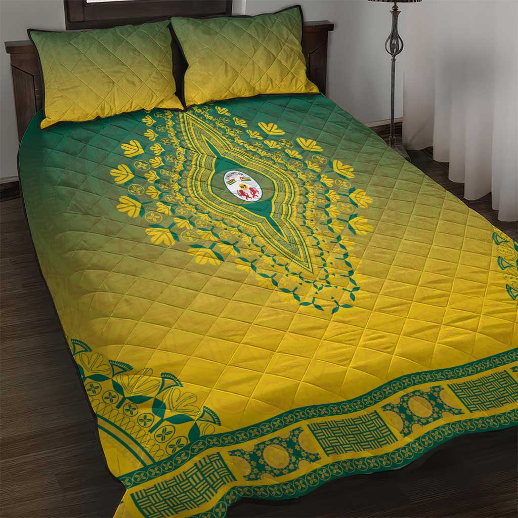 Togo African Dashiki Quilt Bed Set - Wonder Print Shop