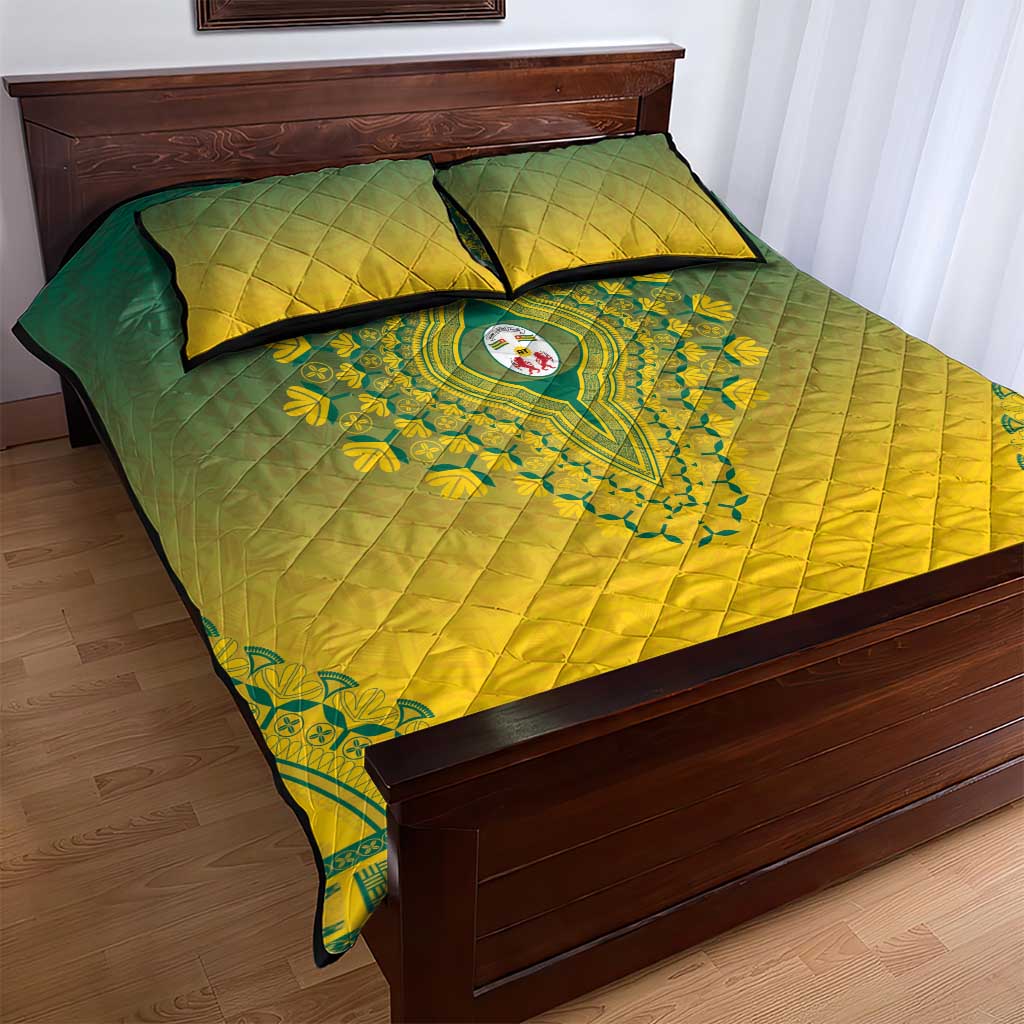 Togo African Dashiki Quilt Bed Set - Wonder Print Shop