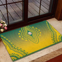 Togo African Dashiki Rubber Doormat - Wonder Print Shop