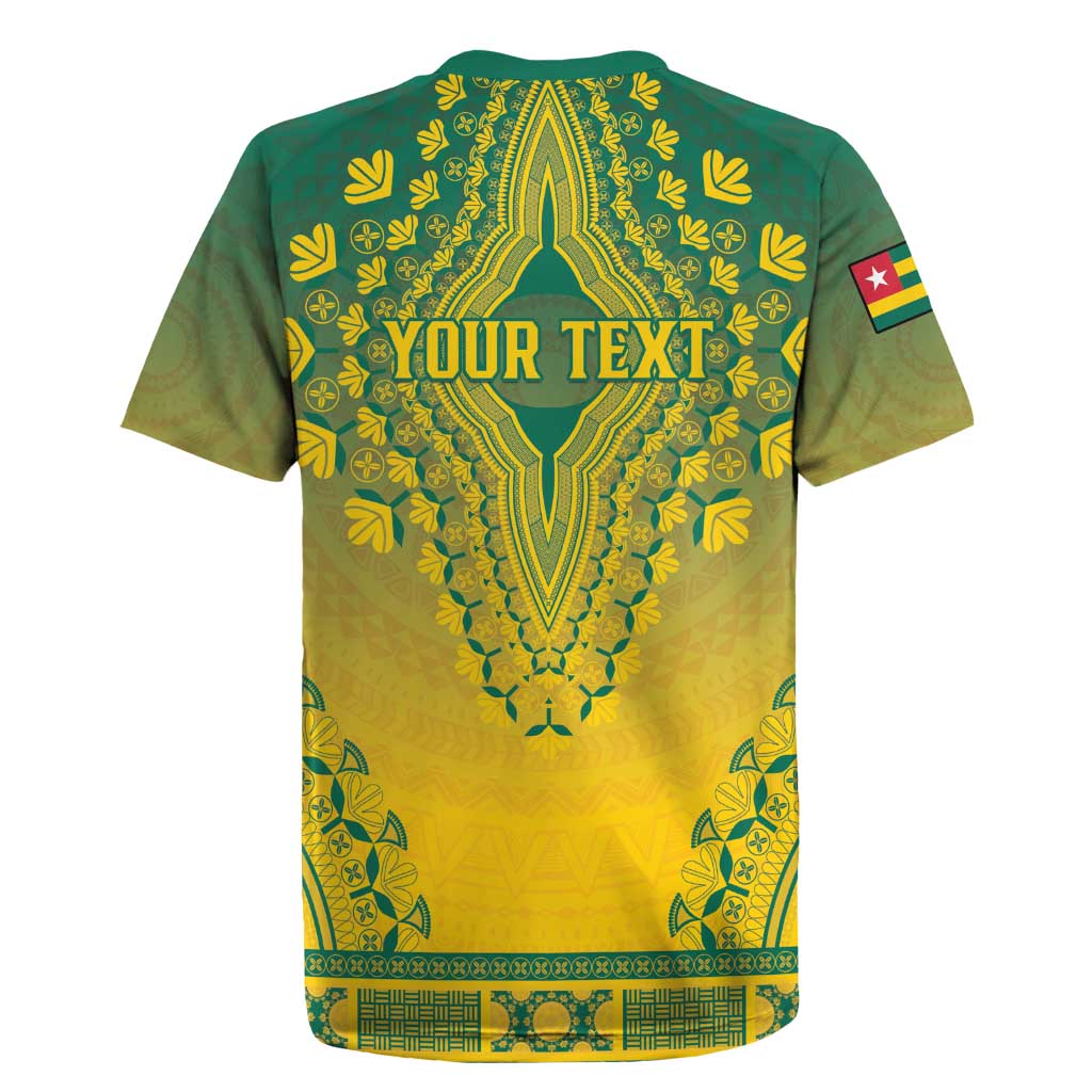 Personalized Togo African Dashiki Rugby Jersey - Wonder Print Shop