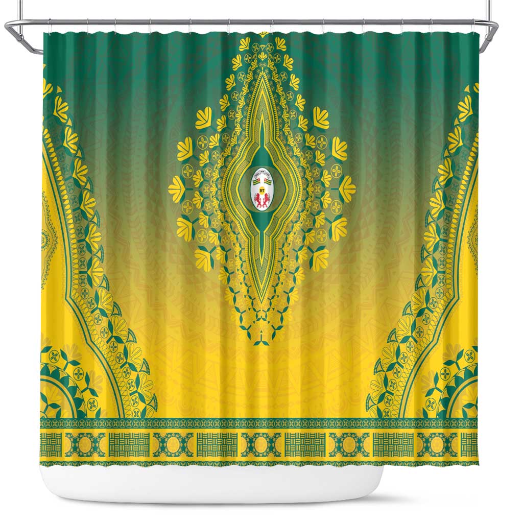 Togo African Dashiki Shower Curtain - Wonder Print Shop