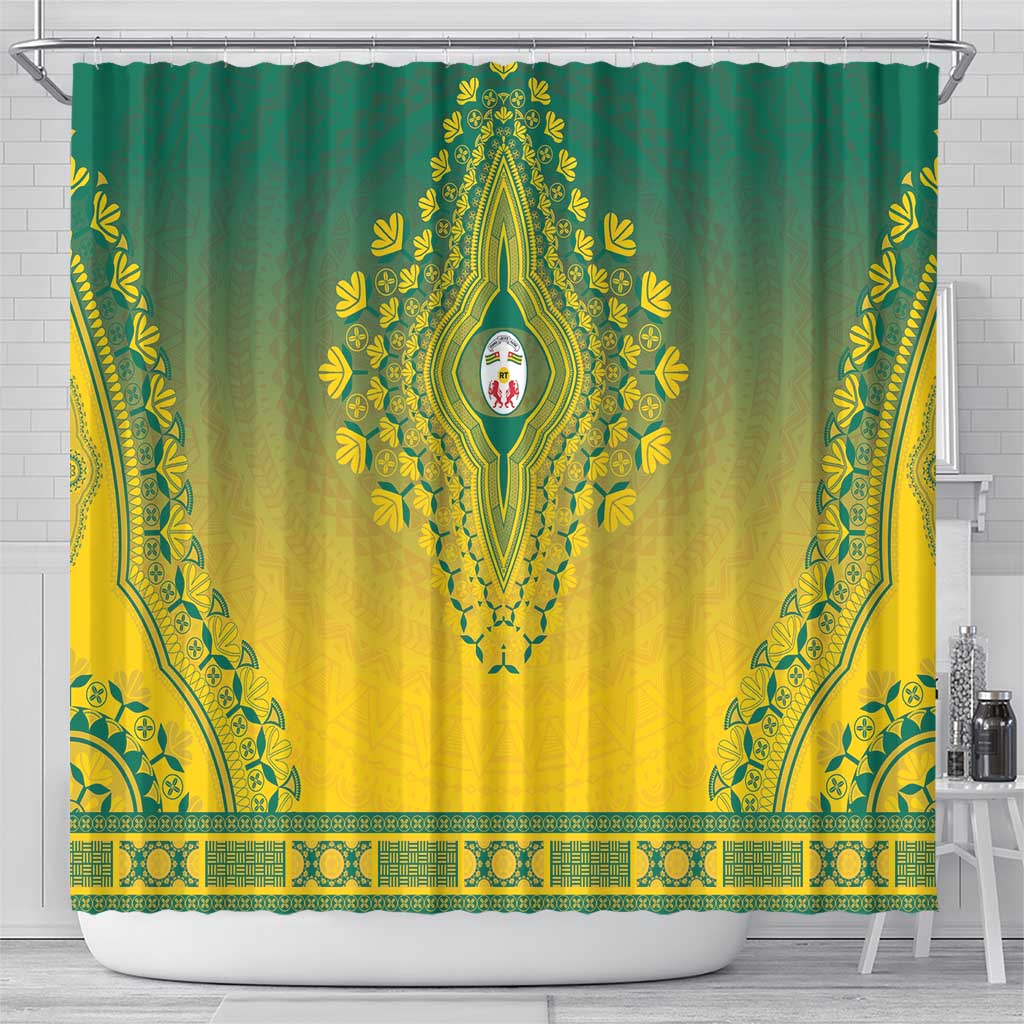 Togo African Dashiki Shower Curtain - Wonder Print Shop