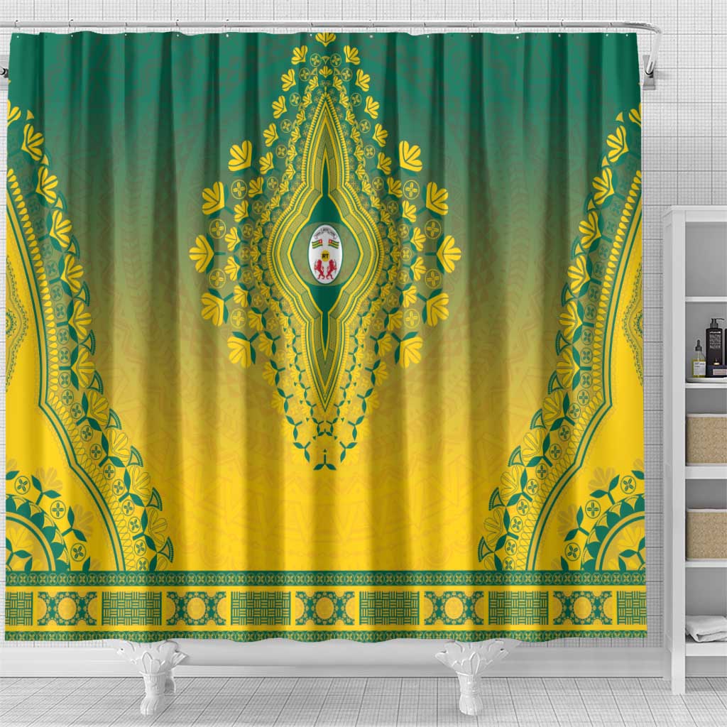 Togo African Dashiki Shower Curtain - Wonder Print Shop