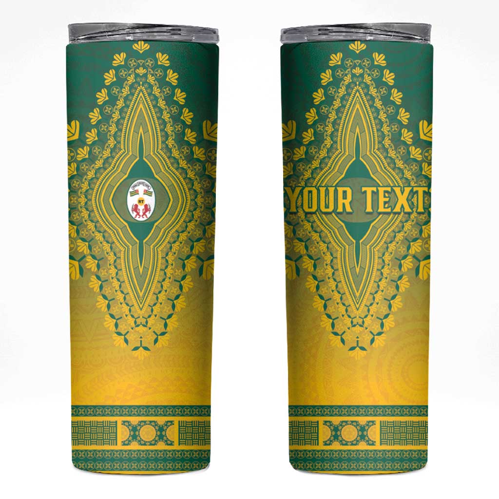 Personalized Togo African Dashiki Skinny Tumbler - Wonder Print Shop