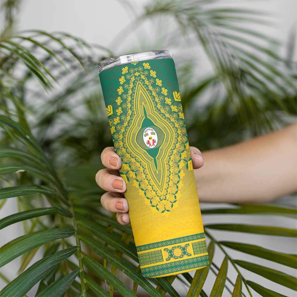 Personalized Togo African Dashiki Skinny Tumbler - Wonder Print Shop