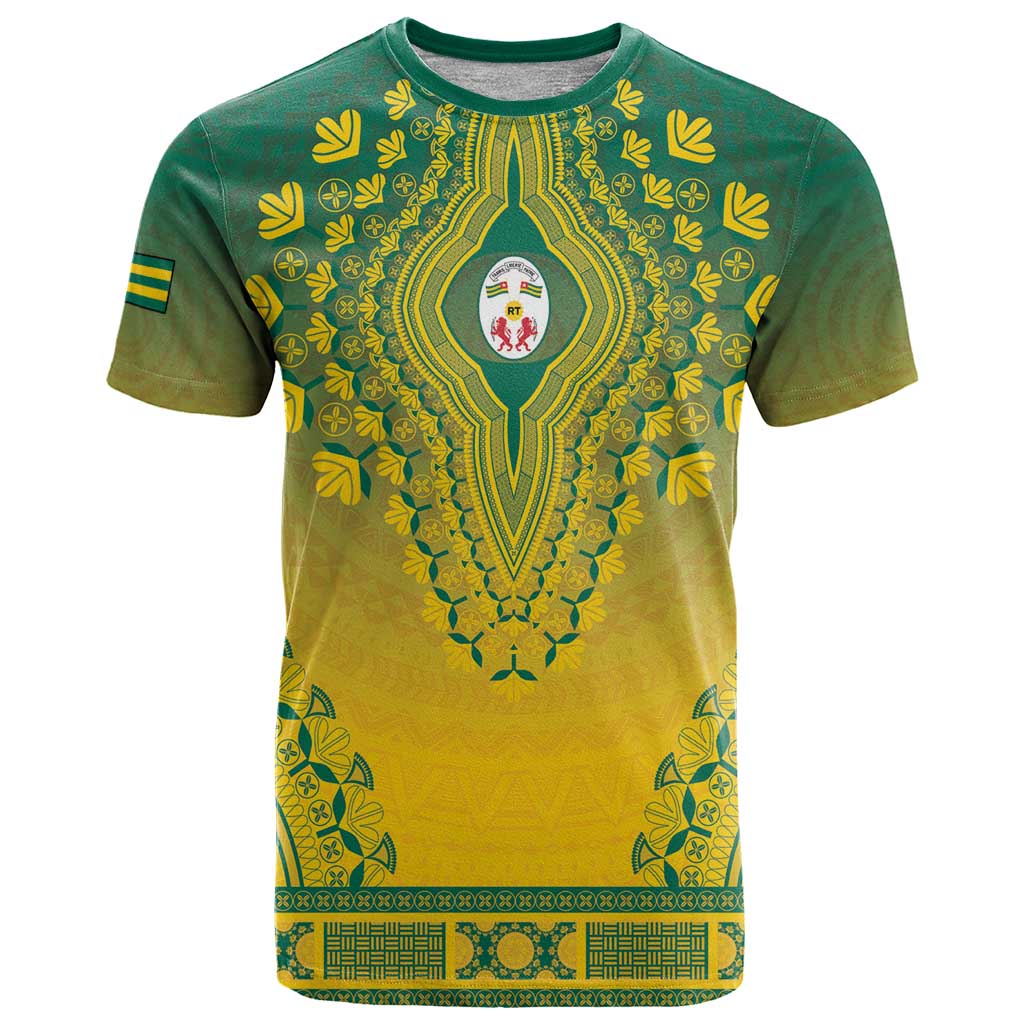 Personalized Togo African Dashiki T Shirt - Wonder Print Shop
