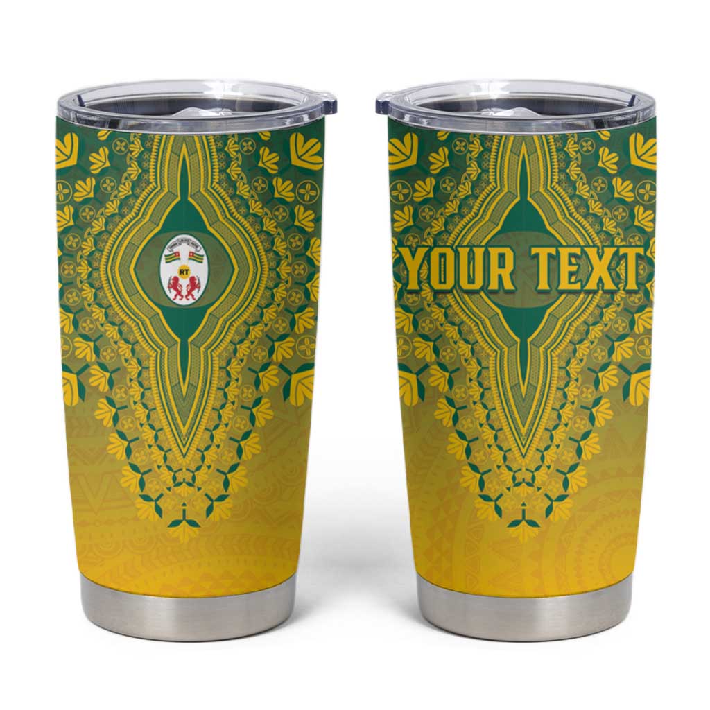 Personalized Togo African Dashiki Tumbler Cup - Wonder Print Shop