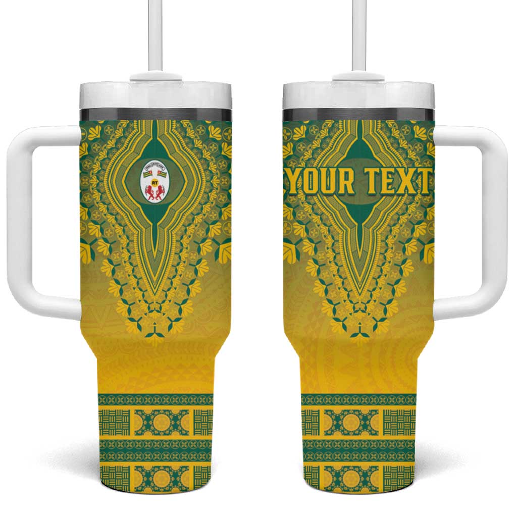 Personalized Togo African Dashiki Tumbler With Handle - Wonder Print Shop