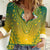 Personalized Togo African Dashiki Women Casual Shirt - Wonder Print Shop