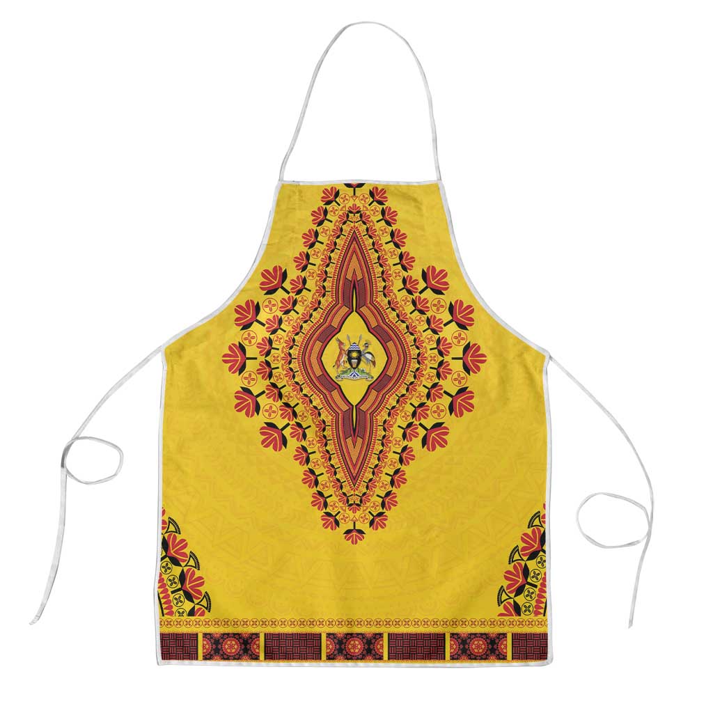 Uganda African Dashiki Apron - Wonder Print Shop
