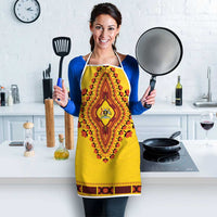 Uganda African Dashiki Apron - Wonder Print Shop