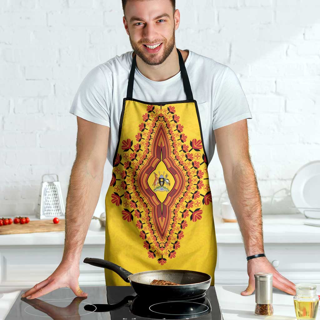 Uganda African Dashiki Apron - Wonder Print Shop