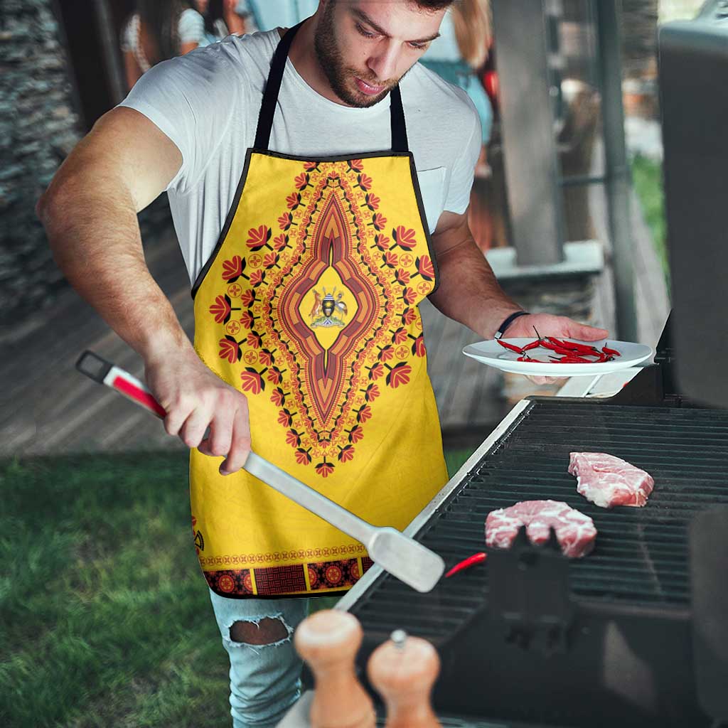 Uganda African Dashiki Apron - Wonder Print Shop