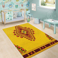 Uganda African Dashiki Area Rug - Wonder Print Shop