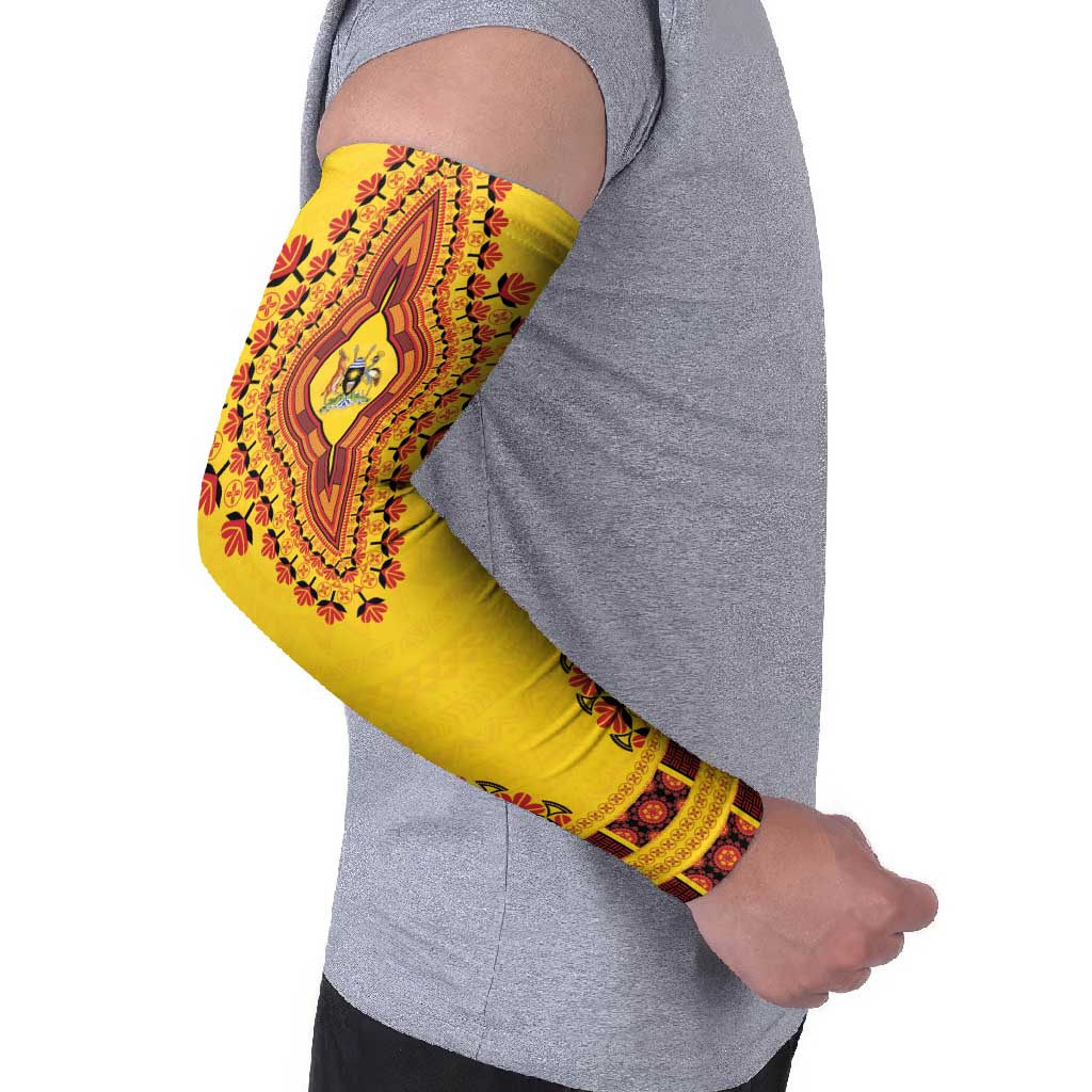 Personalized Uganda African Dashiki Arm Sleeves - Wonder Print Shop