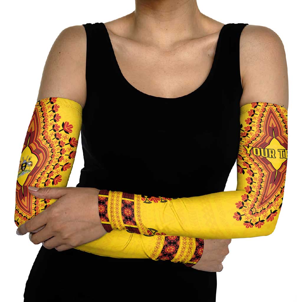 Personalized Uganda African Dashiki Arm Sleeves - Wonder Print Shop