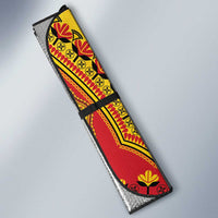 Uganda African Dashiki Auto Sun Shade - Wonder Print Shop